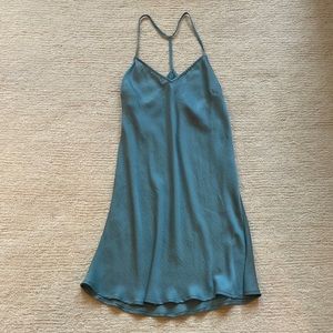 O’Neill silk slip dress